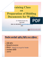 A 2. Class Preparation of Bidding Document For Works 2076