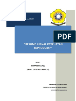 Resume Jurnal Kesehatan Reproduksi PDF