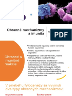 Obranné Mechanizmy A Imunita