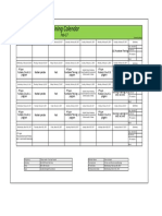 Omar Training Calender February 2017