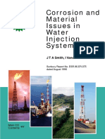 Corrosion and Material Issues in Water Injection Systems: J T A Smith, I Vance