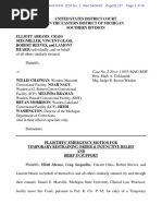 Abrams Et Al v. MDOC Et Al - Emergency Motion - 04-30-20