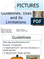 Still Pictures Still Pictures: Guidelines, Uses and Its Limitations Guidelines, Uses and Its Limitations
