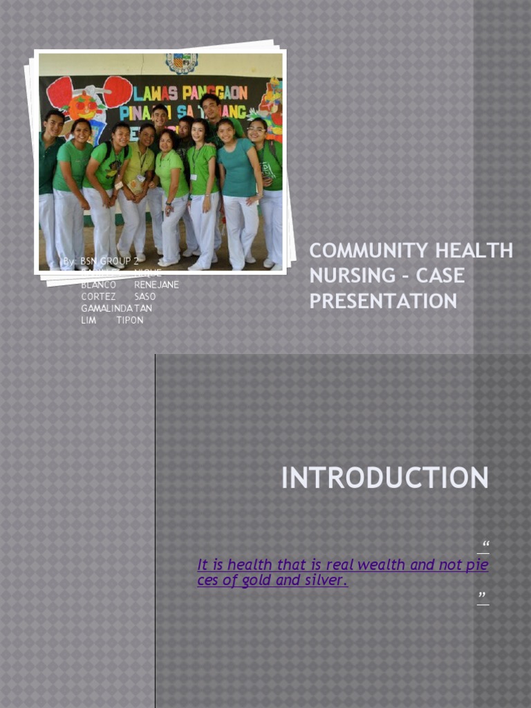 case presentation child health nursing slideshare