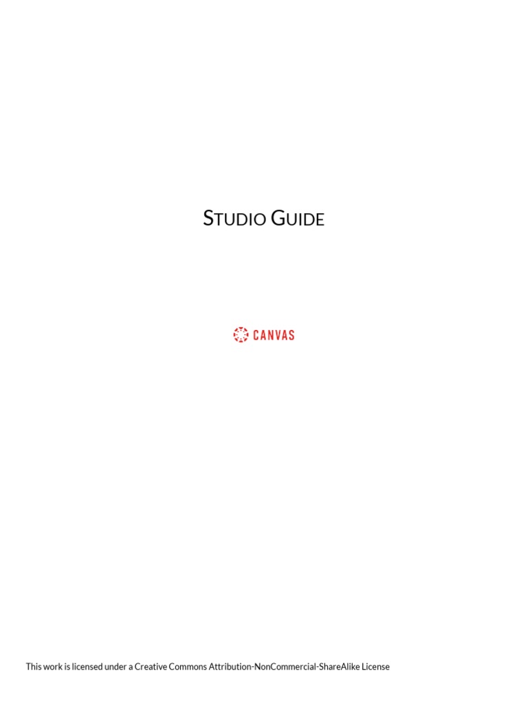 Canvas Studio Guide PDF Icon Screenshot