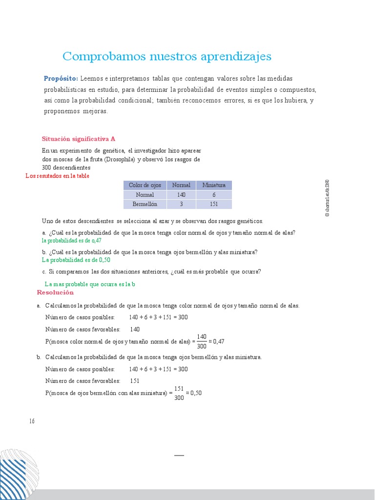 s4 5 Sec Resolvamos Problemas 5 | PDF | Probabilidad | Science