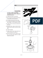 Group 6 Travel Motor: 1. Removal and Install