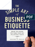 The Simple Art of Business Etiquette