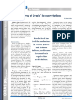 Oratips: Survey of Oracle Recovery Options