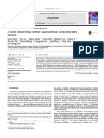 A novel antimicrobial peptide against dental-caries-associated bacteria