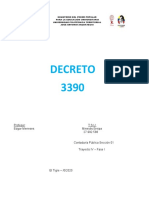 Informe Decreto 3390