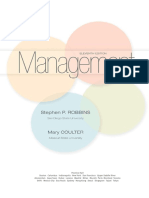 Stephen P Robbins - Management 11th Edition Topics 1-6