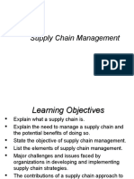 Supply Chain MGMT