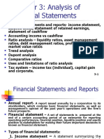 Chapter 3: Analysis of Financial Statements