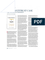 Don Allen Resnikoff Review, Chris Sagers Book on Apple Antitrust Case Washington Lawyer - October 2019 - 36