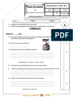 Devoir de Contrôle N°2 - Sciences physiques - 1ère AS  (2010-2011)  Mme liala 2.pdf