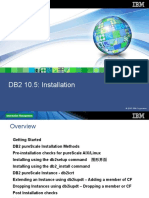 DB2 10.5: Installation: © 2010 IBM Corporation