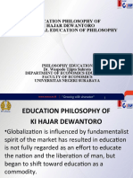 Education Philosophy--11--Local Education Philosophy of Ki Hajar Dewantoro