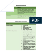 Información sobre el grado 1: competencias y objetivos