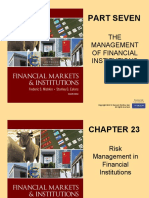 Part Seven: THE Management of Financial Institutions