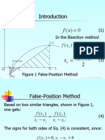 in The Bisection Method: X F X F