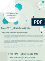 Free PPT Templates: Insert The Title of Your Presentation Here