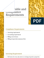 Vat Payable and Compliance Requirements