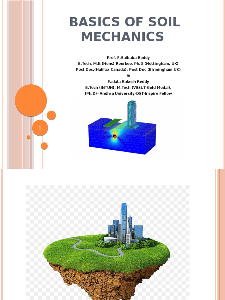 Introduction To Soil Mechanics | PDF | Soil | Civil Engineering
