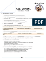 1era Separata RV - Miscelánea Verbal