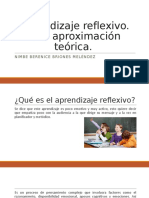 Reporte de lectura 2. Aprendizaje Reflexivo