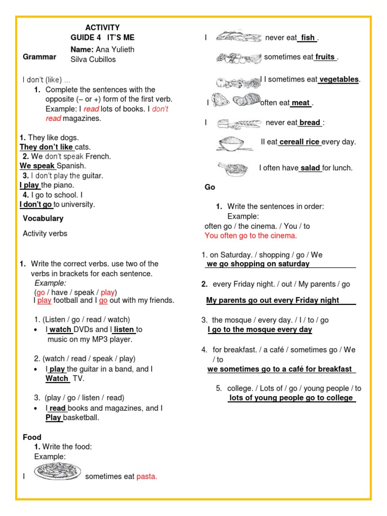 Activity Guide 4 | PDF | Linguistic Morphology | Semiotics