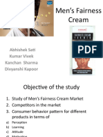 Men’s Fairness Cream Market Analysis