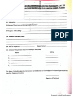 Annex 8 - Sample of Local MoH Representative Providing Approval To Travel