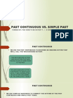 Past Continuous VS Simple Past
