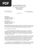 OANN - Letter to Mark Meadows and McEnany.4.25.2020