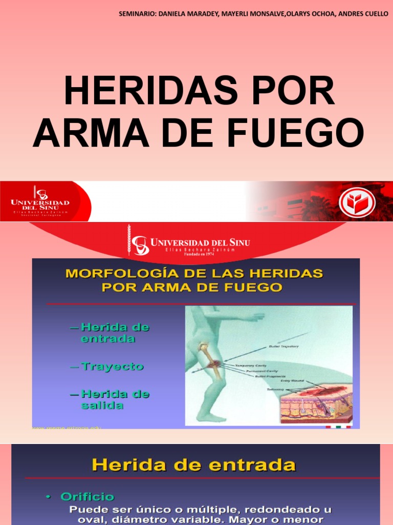 Heridas Por Arma de Fuego | PDF
