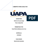 Historia de la psicología: Línea de tiempo interactiva