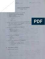 Primer Parcial - Ciencia de Los Materiales - Medina - 2018 - Nota 8 (Falta Última Consigna Que Pide Diagrama Fe3c)