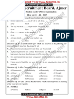 2007 RRB (ASM) Exam (Ajmer) - www.qmaths.in.pdf