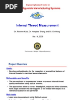 Internal Thread Measurement