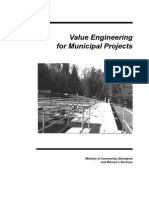 Value Engineering for Municipal Projects