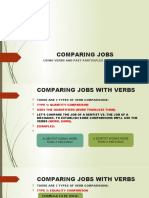 Comparing Jobs With Verbs and Past Participles 2