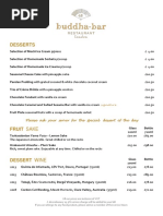 Ritz London Afternoon Tea Menu | PDF | Tea | Hot Drinks