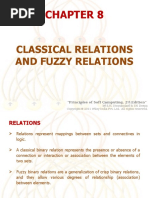 Classical Relations and Fuzzy Relations: "Principles of Soft Computing, 2