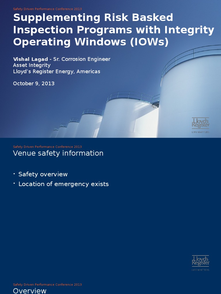 Enhance RBI with Integrity Operating Windows | PDF | Hypertension | Safety