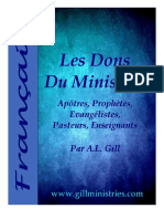 French - Les Dons  Du Ministère 
