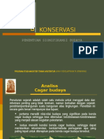 Presentasi Materi MKP KONSERVASI ARS. Mg. III. SIGNIFIKANSI BUDAYA