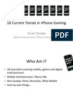 10 Current Trends in Iphone Gaming: Stuart Dredge