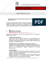 2 4 Instructivo Proyecto Cultural PAISE