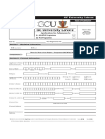 Admission Form MS MPhil PHD PDF